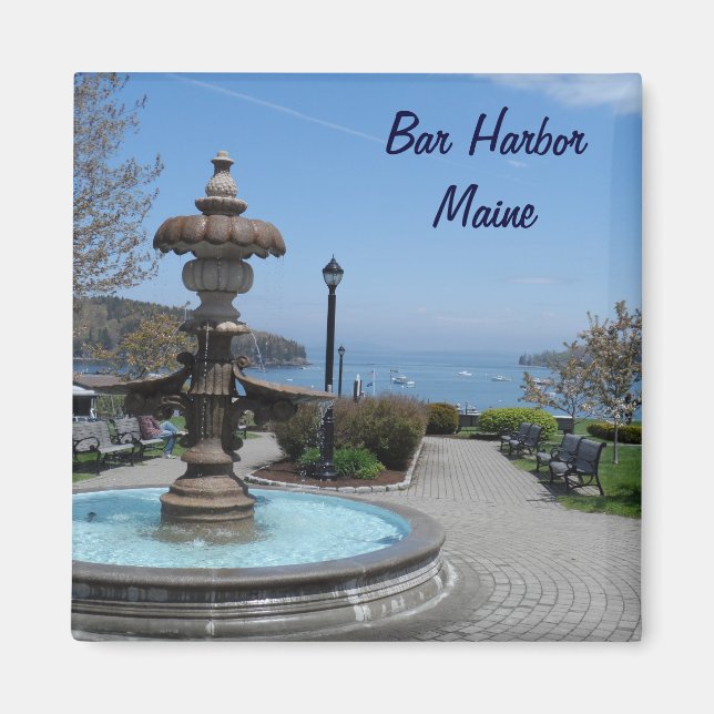 Íman Bar Harbour, Maine (Frente)