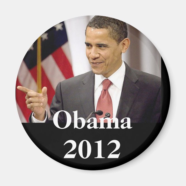 Íman Barack Obama 2012 (Frente)