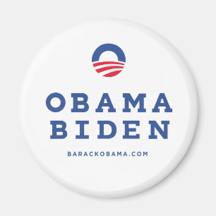 Íman Barack Obama Biden 2012 Com Logotipo "O"