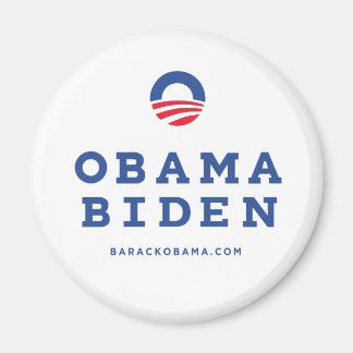 Íman Barack Obama Biden 2012 Com Logotipo "O"