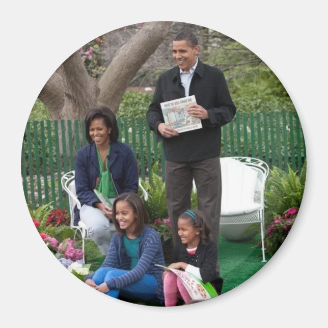 Íman Barack Obama e Família (Frente)