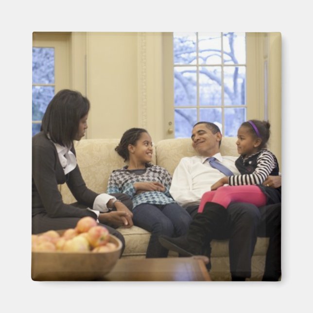 Íman Barack Obama e Família (Frente)