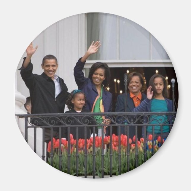 Íman Barack Obama e Família (Frente)