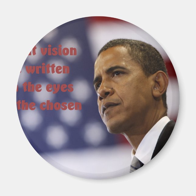 Íman Barack Obama Escolhido (Frente)