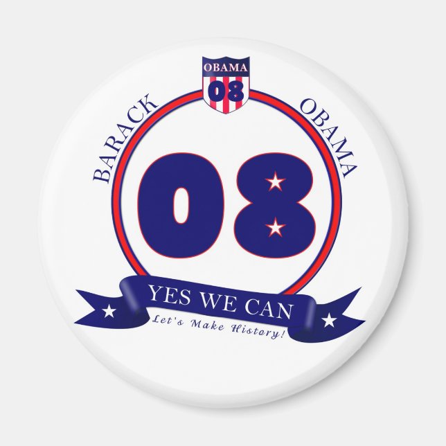 Íman Barack Obama Magnet (Frente)