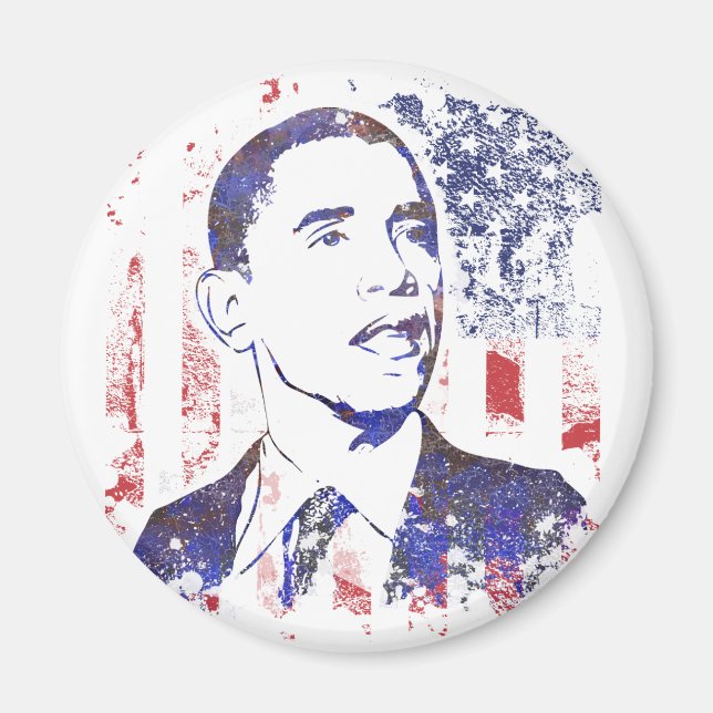 Íman Barack Obama Magnets (Frente)