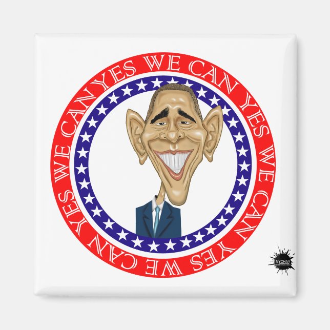 Íman Barack Obama Sim Podemos (Frente)