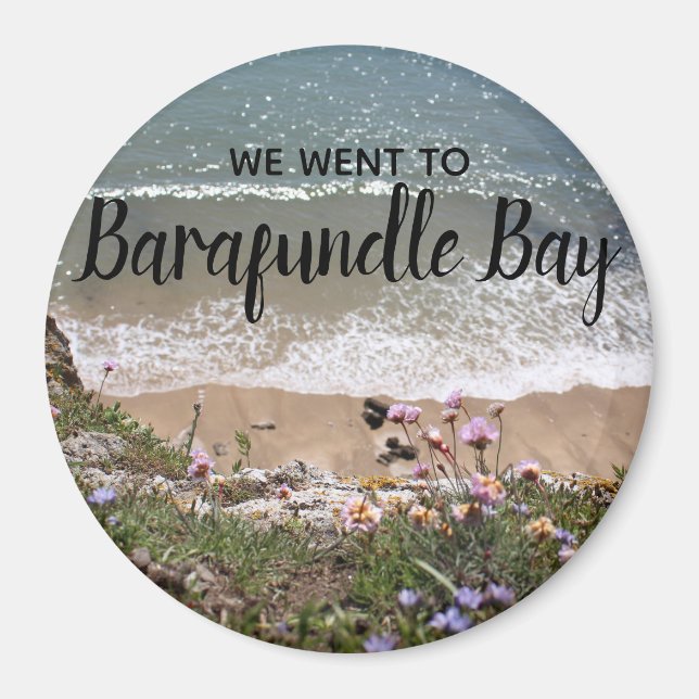 Íman Barafundle Bay Pembrokeshire Wales Landscape Photo (Frente)