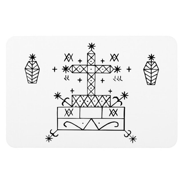 Íman Barão Samedi: Voodoo Loa Veve (Horizontal)