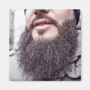 Íman Barba legal e bigode