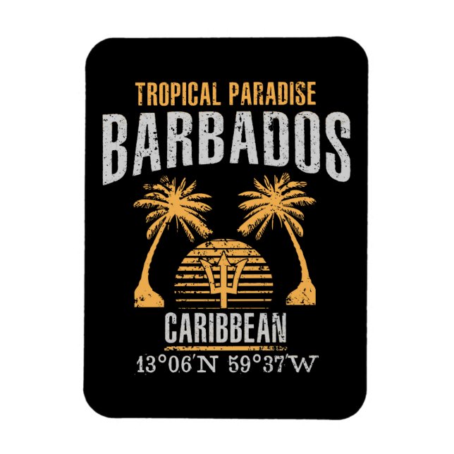 Íman Barbados (Vertical)