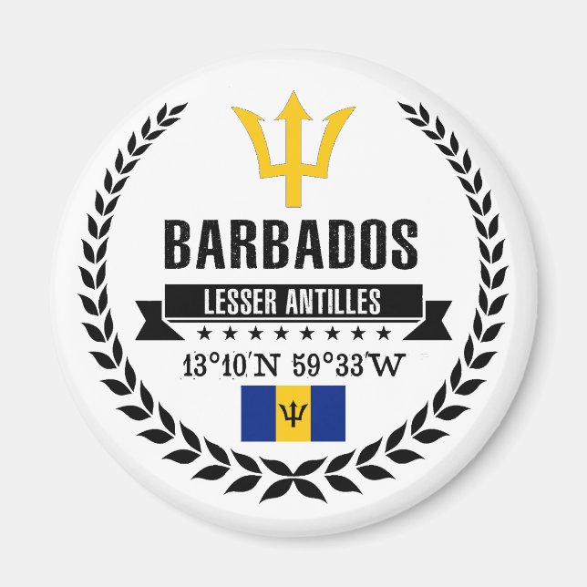 Íman Barbados (Frente)