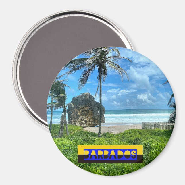 Íman Barbados - Praia da lavagem de gado (Front/Back)