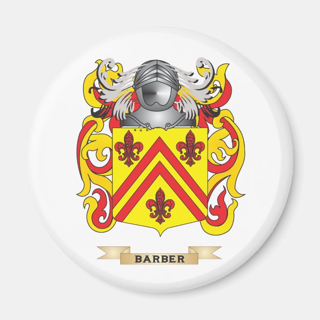 Íman Barber Casaco de Armas (Serviço Familiar) (Frente)