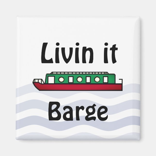 Íman Barcação do Canal Livin it (Frente)