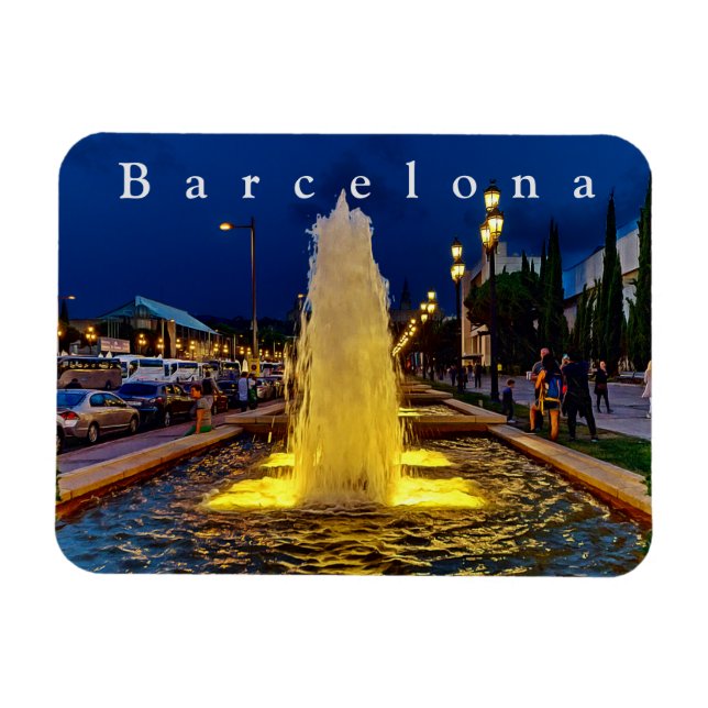 Íman Barcelona. 100. (Horizontal)