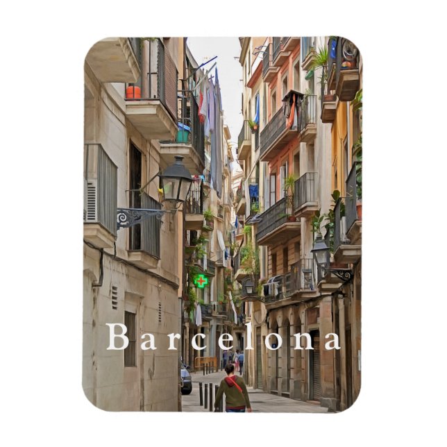 Íman Barcelona. 33. (Vertical)