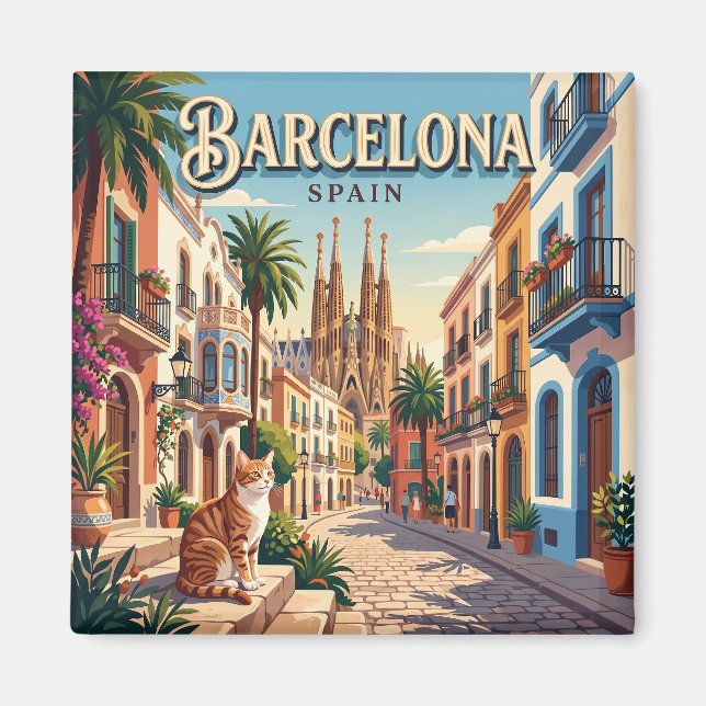 Íman Barcelona, Espanha (Frente)