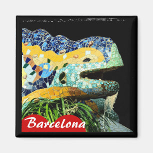 Íman Barcelona, Gaudi Lizard (Magnet)