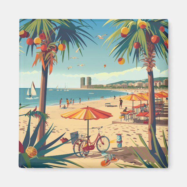 Íman Barcelona Souvenir  (Frente)