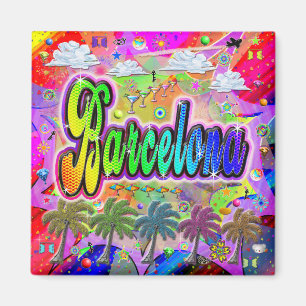 Íman Barcelona Vista Express Ímã