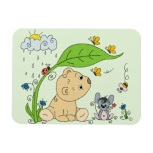 Íman Bärchen na chuva