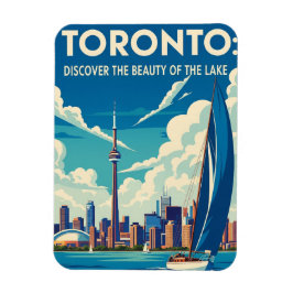 Íman Barco à vela em Toronto Canadá Viagem