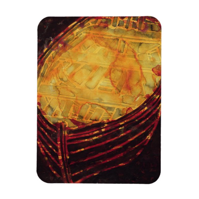 Íman Barco Amarelo 2007 (Vertical)