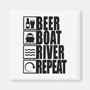 Íman Barco de Cerveja Rio Repetir Bebendo Rio Vida
