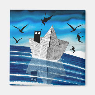 Íman Barco de papel