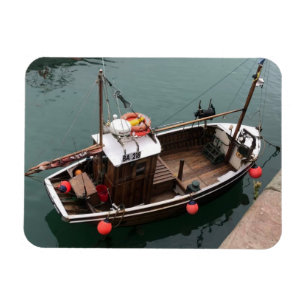 Íman Barco de Pesca no Porto de Portpatrick, Wigtownshi