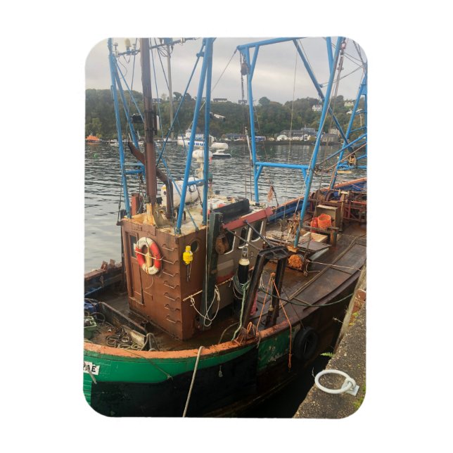 Íman Barco de Pesca, Tobermory, Ilha de Mull, Escócia (Vertical)