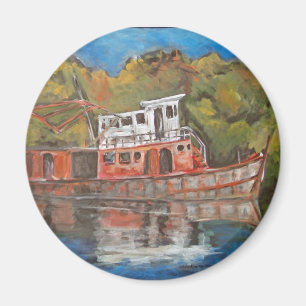Íman Barco do reboque