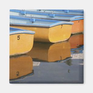 Íman barcos a remo em Henley-on-Thames no rio Tâmisa,