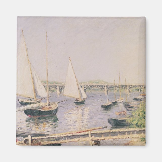 Íman Barcos à vela na Argentina, c.1888 (Frente)