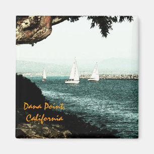 Íman Barcos à vela no porto