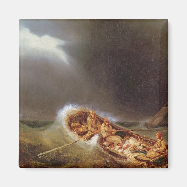 Íman Barcos de Dieppe que regressam da pesca (Frente)