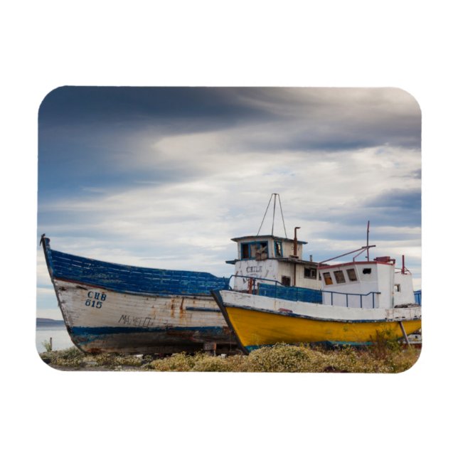 Íman Barcos de pesca (Horizontal)