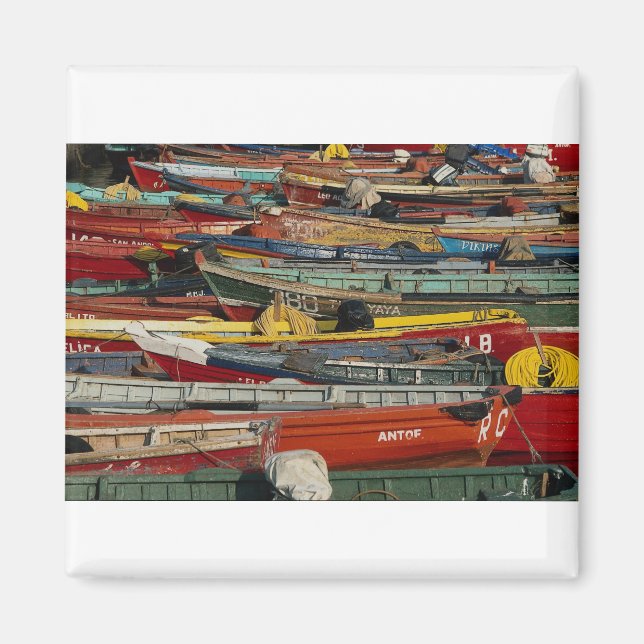 Íman Barcos de pesca, Antofagasta, Chile (Frente)