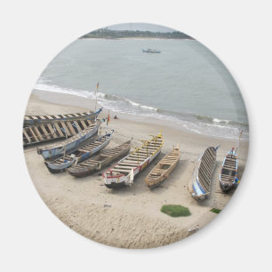 Íman Barcos de pesca em Elmina, Ghana