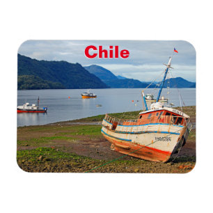 Íman Barcos de pesca, Hornopiren, Chile