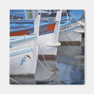 Íman Barcos de pesca provençais típicos pintados em 2