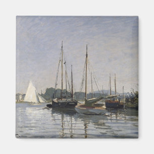 Íman Barcos de prazer de Claude Monet  , Argenteuil,
