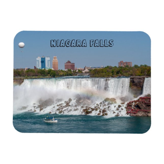 Íman Barcos e Cataratas Americanas de Niagara Falls (Horizontal)