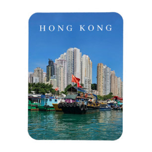 Íman Barcos e ímã para edifícios de Hong Kong Aberdeen