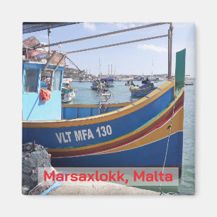 Íman Barcos Marsaxlokk Tradicionais, Souvenir Malta