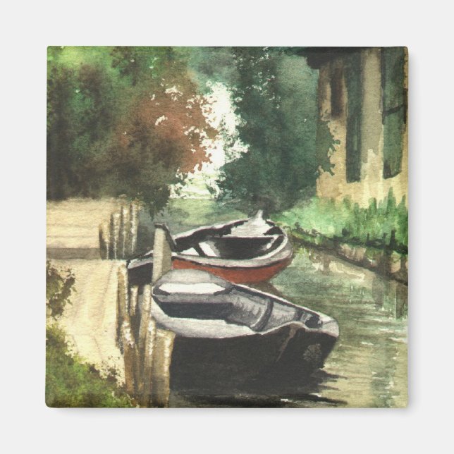 Íman Barcos no rio (Frente)