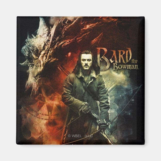 Íman BARD BOWMAN™ & Smaug (Frente)