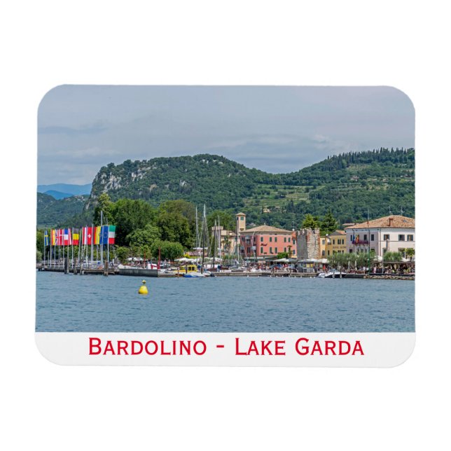 Íman Bardolino, imã de geladeira do Lago Garda (Horizontal)