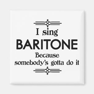 Íman Baritone - Alguém tem uma música engraçada